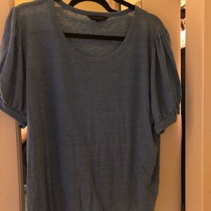 Banana Republic Blue Short Sleeve Tee